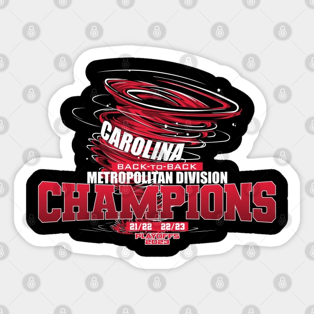 Carolina B2B Division Champions Sticker by Nagorniak